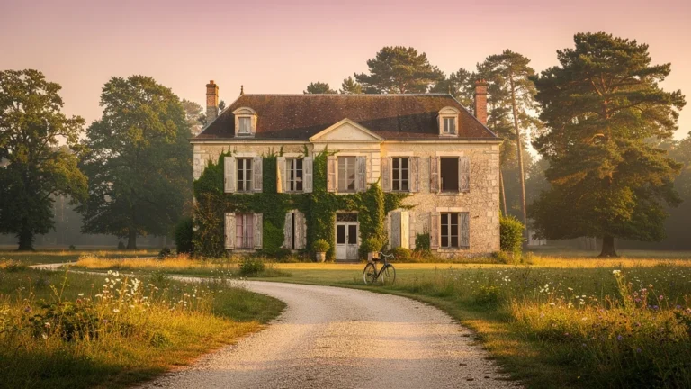 Manoir charmant en Sologne isolé trop loin des restaurants, ambiance chaleureuse et solitude paisible