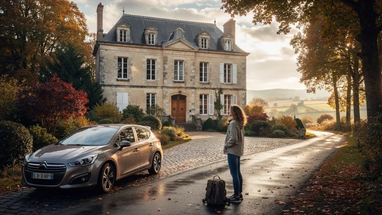 Détour de 50 km vers Fréteval devant une demeure élégante déjà complète en septembre